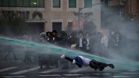  ‘To prison but never to the army!’ Jerusalem police crush ultra-Orthodox Jews’ protest (VIDEOS)
