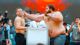 'We need this in the Olympics ASAP!': Russian 'male slapping championships' proves huge hit (VIDEO)