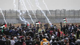 1 killed by ‘Israeli fire’ as Palestinians rally on 1st anniversary of ‘Great March of Return’