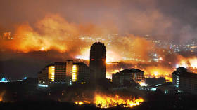 ‘Sea of fire’: National disaster declared as thousands flee South Korean wildfires (VIDEOS)