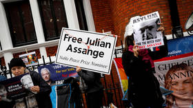 ‘Julian Assange exposed great crimes & now great crime committed against him’ - George Galloway