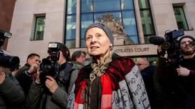 ‘This is about human rights’: Fashion designer Vivienne Westwood slams UK over Assange arrest