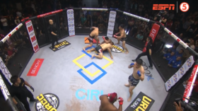 'Insanity': 3 v 3 mixed martial arts fight causes storm online (VIDEO)
