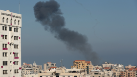 Israel releases VIDEO of airstrikes hitting alleged Hamas targets in Gaza