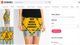 Auschwitz Memorial blasts print-on-demand service for selling death-camp-themed skirts, pillows
