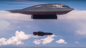 Ominous message? US shows B-2 stealth bomber drop bunker busters amid Iran tensions (VIDEO)