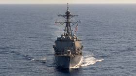 US destroyer armed with missiles enters S. China Sea in challenge to Beijing’s territorial claims