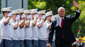 Mike Pence declares war on the world at West Point