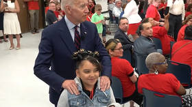 ‘Creepy Joe strikes again’: Biden calls 10-year-old girl ‘good looking’ at campaign event
