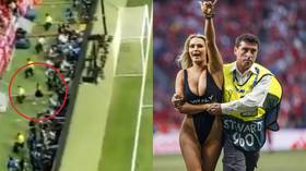 Pitch invader Wolanski reveals details of failed Copa America stunt as she is JAILED in Brazil 