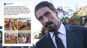 John McAfee re-emerges without boat & guns amid rumors ‘CIA finally got him’