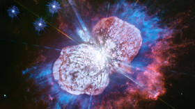 Hubble captures double-star system’s spectacular cosmic fireworks (IMAGE)
