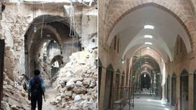 Rebuilding Aleppo: Before & after PHOTOS show reconstruction of key Syrian sites