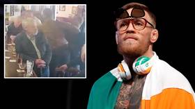 Whiskey shots and cheap shots: Conor McGregor caught on camera punching man in Dublin pub (VIDEO)