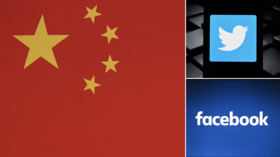 China accuses Twitter & Facebook of censorship over Hong Kong protest criticism