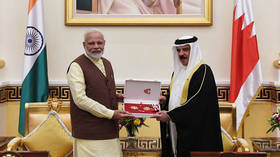 ‘Honor for entire India!’ Modi scores two state awards on Persian Gulf tour (PHOTOS, VIDEO)