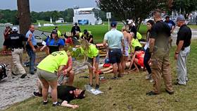 Lightning strikes golf course, injures several people at PGA Tour event in Atlanta (VIDEO)