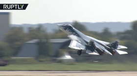Russia’s Su-57 fighter jet screams into the sky at MAKS Air Show (VIDEO)
