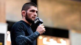 Khabib and Poirier face off for last time ahead of lightweight title showdown at UFC 242