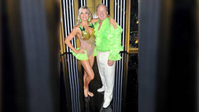 Spice of life: Former Trump Press Sec lights up Twitter with NEON green shirt on Dancing with the Stars