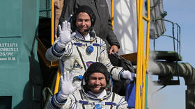 Putin decorates NASA astronaut Nick Hague with Order of Courage over failed Soyuz launch