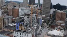VIDEO purports to show structural flaws at Hard Rock Hotel construction site days before deadly collapse
