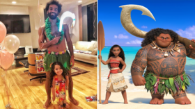 Liverpool star Mohamed Salah dresses up as Disney character to celebrate daughter's birthday