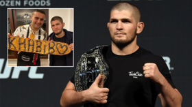 FOUND: The $100K T-shirt auctioned by Khabib after UFC 242 (VIDEO)
