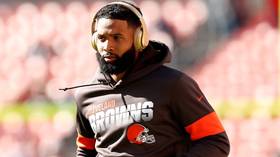 'This sh*t is ridiculous': Browns star Odell Beckham Jr. livid after being fined for not covering his knees during NFL game
