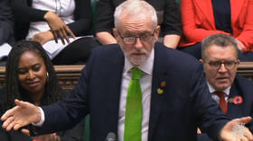 Tories jeer Corbyn’s green tie, forcing dismayed Theresa May to hiss… ‘it’s for Grenfell!’
