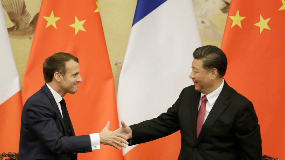 China, France reaffirm support for Paris climate agreement as Macron ...