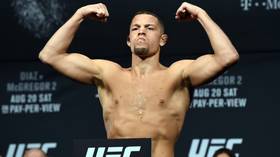 UFC 244: Watch Jorge Masvidal and Nate Diaz weigh in ahead of their 'BMF' title fight in New York (VIDEO)