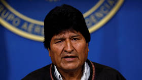 Bolivian President Morales announces his resignation