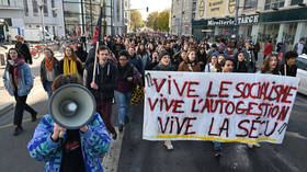 System in crisis! Protests rage after desperate French student sets himself on fire over financial pressures
