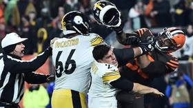 'I've never seen that in my life': Cleveland Browns' Myles Garrett smashes Steelers’ Mason Rudolph in head with helmet (VIDEO)