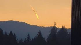Aliens, is that you? Mysterious ‘fireball’ streaks across the sky in Oregon, leaves cops scratching their heads (PHOTOS)