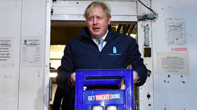 ‘Oh for f**k’s sake’: BoJo HIDES IN FRIDGE to escape reporter’s interview request as aide swears on live TV (VIDEO)