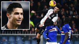 'He was in the air for an hour and a half!' Cristiano Ronaldo's gravity-defying header puts Juventus top of Serie A (VIDEO)