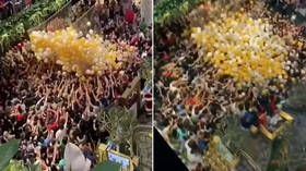 Crushed for deals: Five Christmas shoppers hospitalized in Sydney after balloon drop gift card gimmick sparks STAMPEDE (VIDEO)