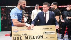 WATCH: Russia’s Ali Isaev smashes his way to $1 MILLION with victory at PFL Championship in New York