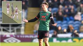 'An absolute joke': More VAR controversy as Jack Grealish goal ruled out for offside because of teammate's HEEL