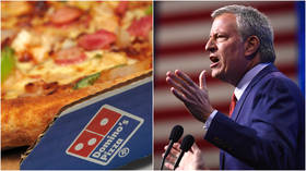Pizzagate part 2? Bill de Blasio schooled on Twitter after calling out Domino's for selling $30 pizzas on New Year’s Eve