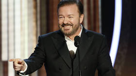 Oh my God, he mentioned Epstein! Please stop fawning over faux-edgy has-been Ricky Gervais’ Golden Globes schtick