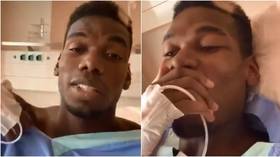Groggy Pog: Confused Paul Pogba says he could ‘drink his own pee’ in series of bizarre post-operation videos