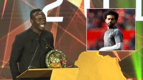 Mane wins African Player of the Year as second-place Salah skips ceremony