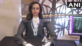 Ground control to Major Vyomm: India unveils female robot designed for space odyssey (VIDEO)