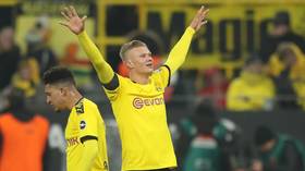 Five goals in 59 minutes for Dortmund... teen sensation Haaland is establishing himself as world football's biggest young star