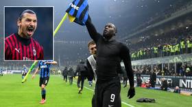 'There’s a new king in town': Lukaku takes cheeky dig at Zlatan after Inter roar back to win Milan derby (VIDEO)