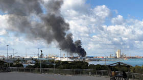 Libyan General Haftar’s forces claim they've bombed Turkish ship ‘loaded with weapons & ammo’ at Tripoli port
