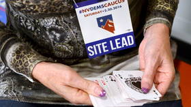 ‘US democracy at work’: WATCH Nevada caucus ties being determined by a deck of cards